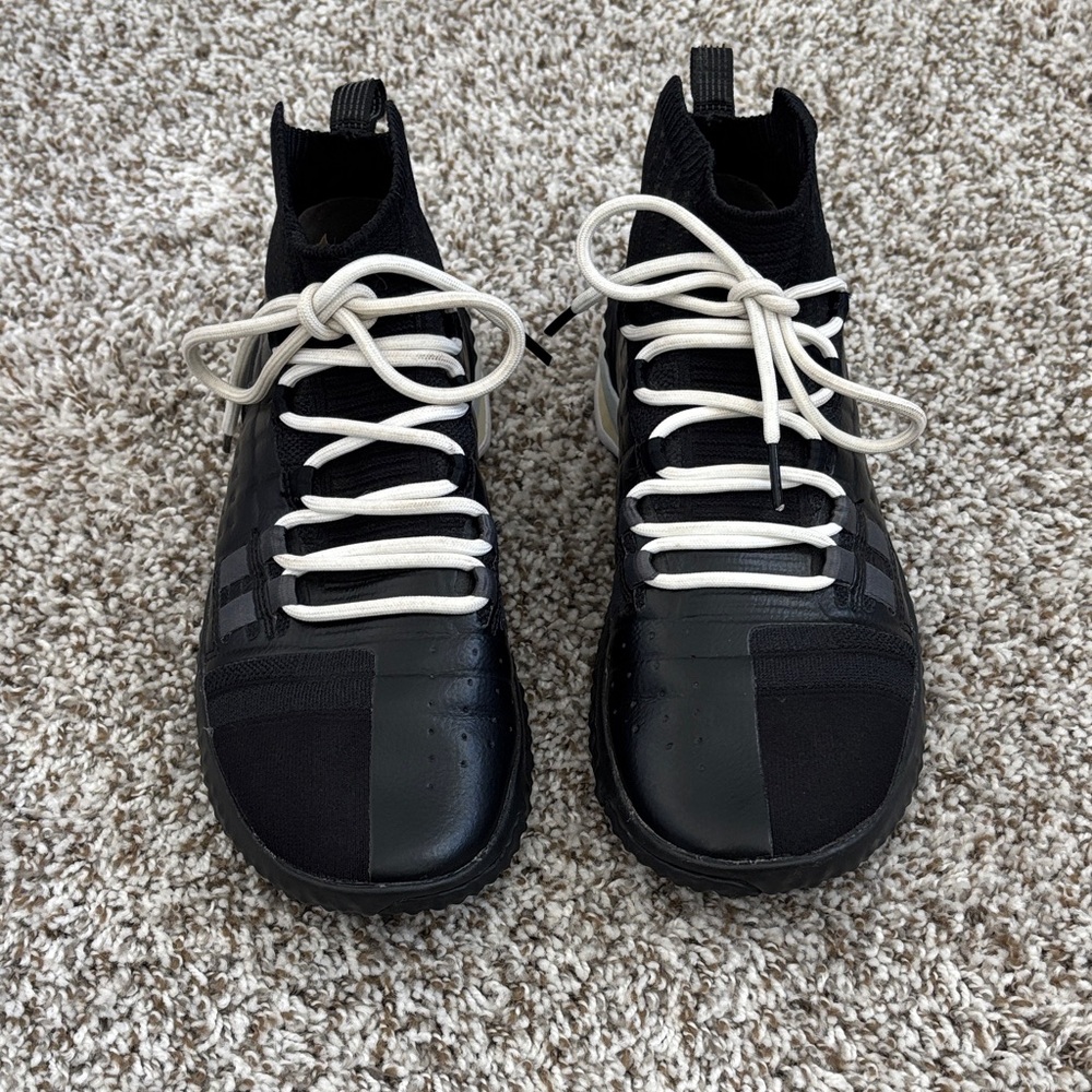 Under Armour Project Rock 1 Men’s Training Shoes Black and White
